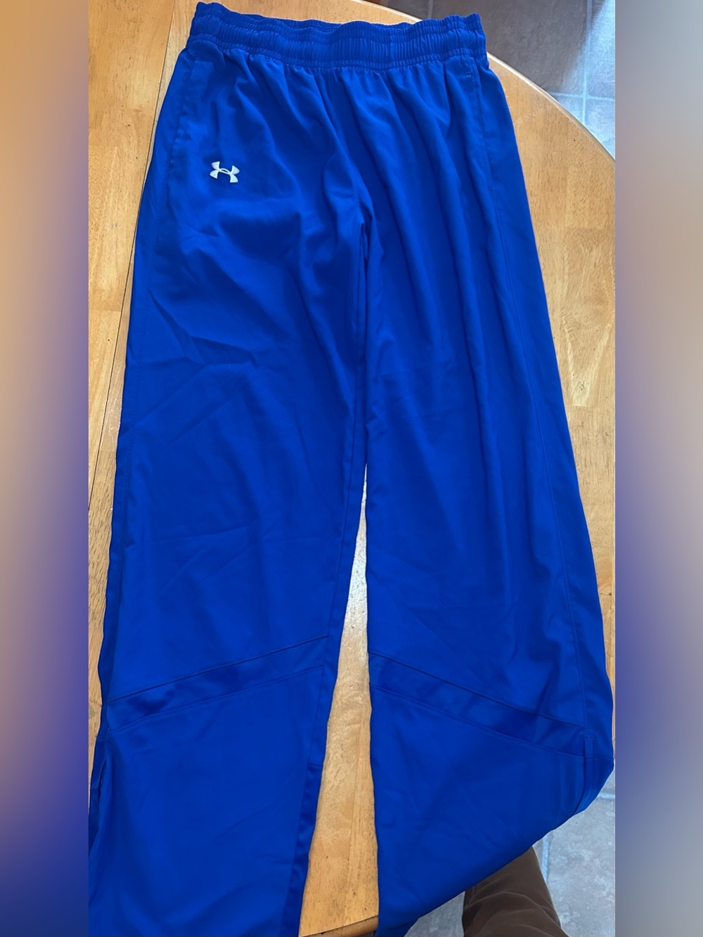 Under Armour Royal Blue Track Pants with Logo